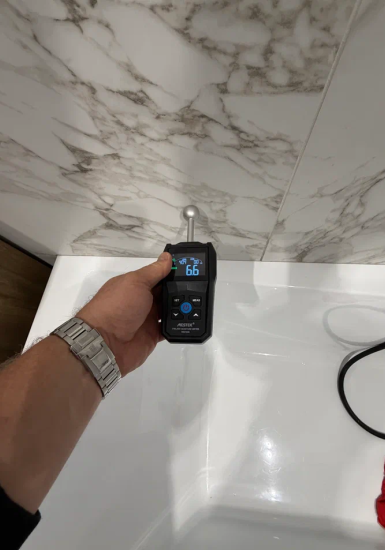 Наши работы — поиск протечки в полу